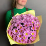 9 розовых кустовых хризантем — вид 3